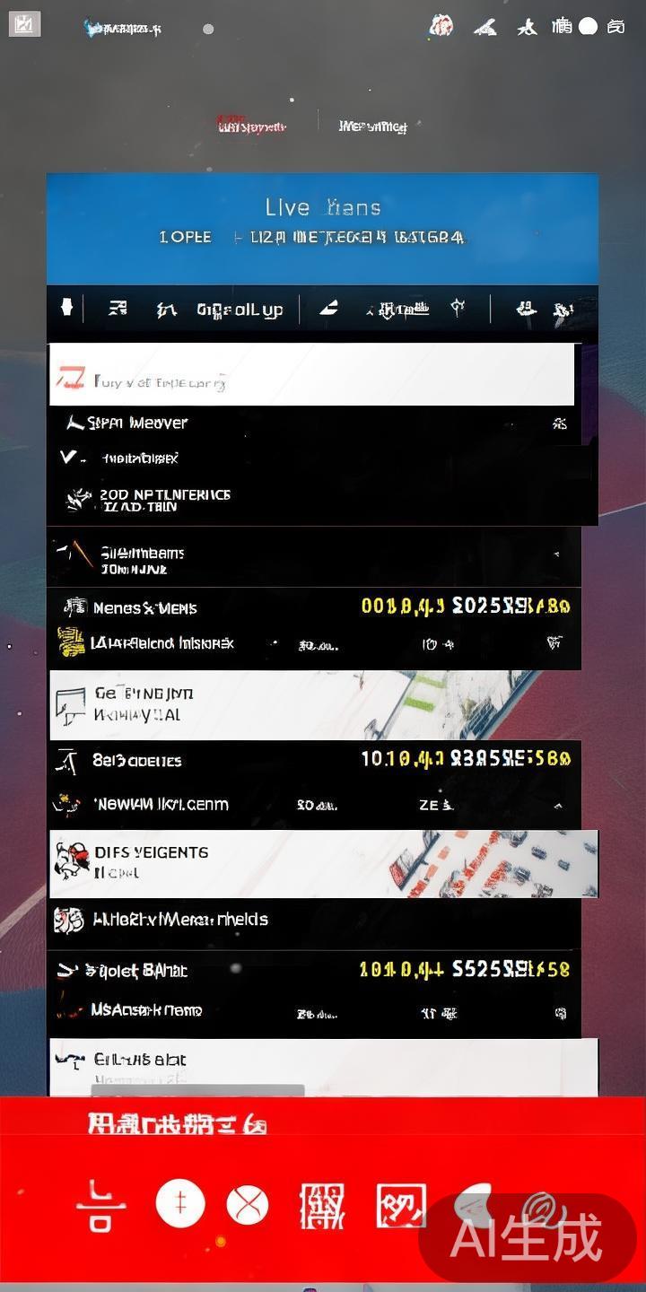 四、浏览赛事直播专区，找到欧宝赛事
在搜狐体育首