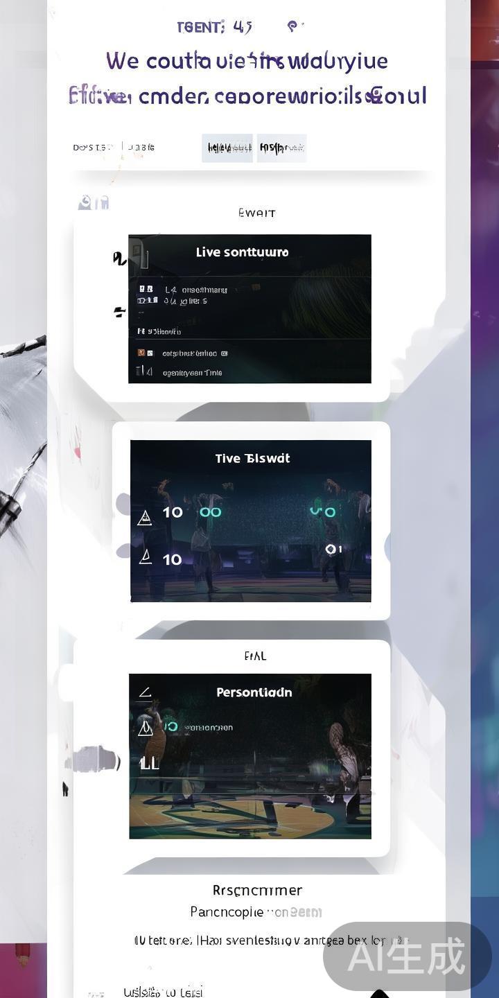 导航界面简介：主界面设有赛事布局、直播频道、优惠专