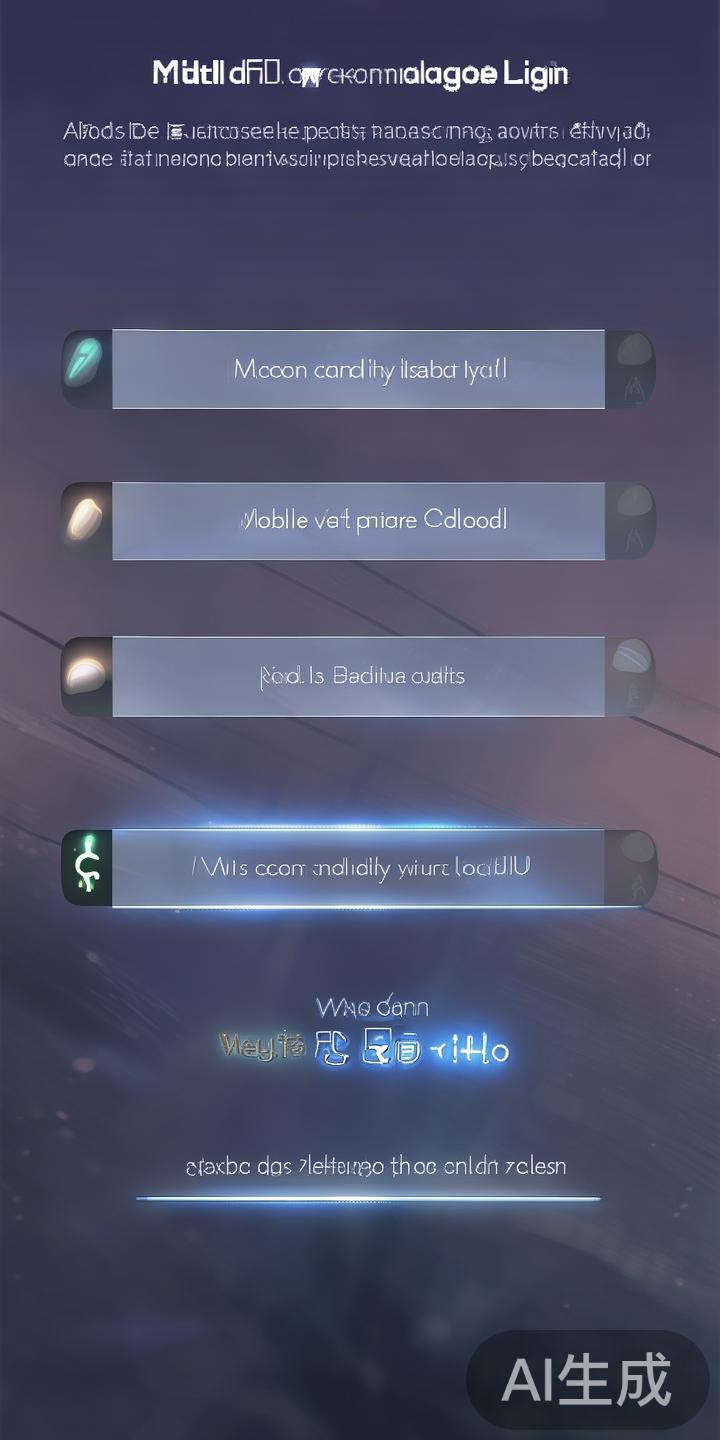 多渠道登录支持：支持通过账号密码、手机验证码、第三